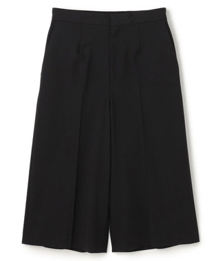 BEIGE， 【セットアップ対応・洗える】ZEPHYR / ウールライクハーフパンツ Black