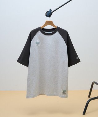 AMERICAN HOLIC DISCUS ベースボールTシャツ Charcoal Gray