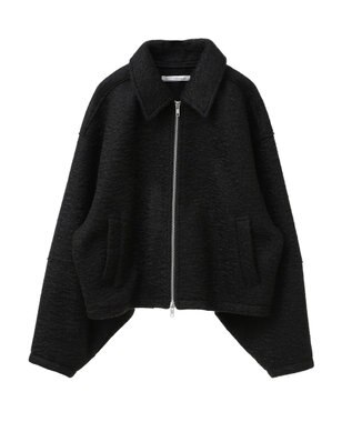 Green Parks ・ＥＬＥＮＣＡＲＥ　ＤＵＥ　ブークレＷ－ＺＩＰブルゾ Black