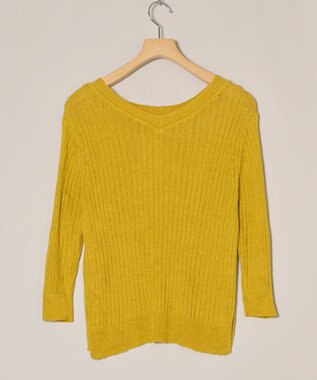 ONWARD Reuse Park 【23区】ニット春夏 イエロー