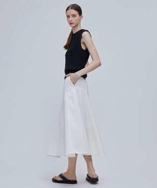 BEIGE， BERNARD / フレアスカート Ecru