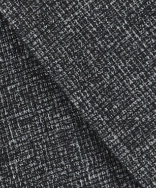 JOSEPH ABBOUD 【キングサイズ・ストレッチ】フランネルジャージ ジャケット ブラック系