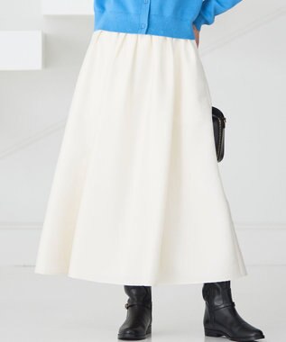 【洗える】フルーフィーツイル フレア スカート