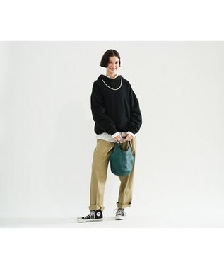 genten 【WEB限定カラー】ユーフラテス(boxバージョン) トートバッグ小 ブルーグリーン