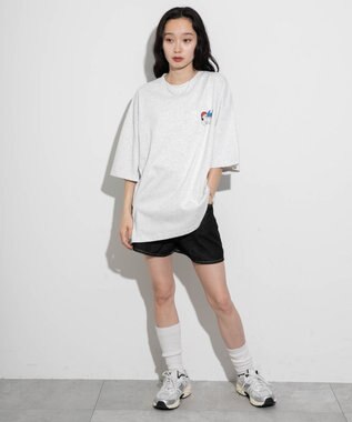 WEGO 【ユニセックス着用ITEM/MLサイズ展開】別注PIRAKOグラフィックT（S） グレー