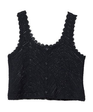 earth music&ecology クロシェビスチェ Black