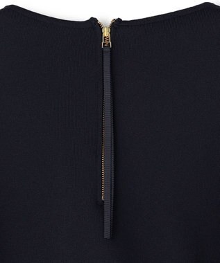 UNFILO L BEAUTY FORM KNIT フレアスカート セットアップ ネイビー