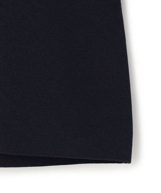 UNFILO L BEAUTY FORM KNIT フレアスカート セットアップ ネイビー