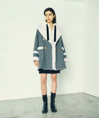 ボアカラーPコート / GRACE CONTINENTAL | ファッション通販