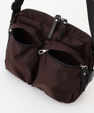 Y'SACCS ダブルポケットベーシックショルダー ワイン