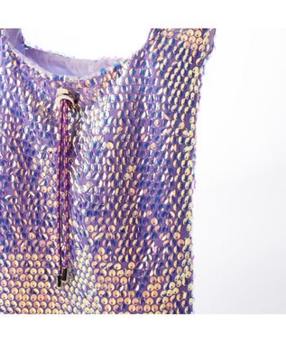 UNBILLION カシュカシュ cachecache / ゆらゆらスパンコールショッパー ラベンダー