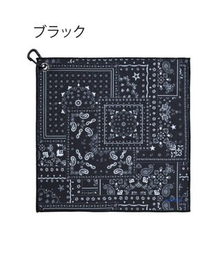 MOONBAT エスタ (estaa) くっつきタオル バンダナ ブラック