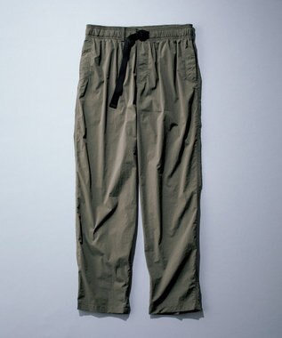 UNFILO MENS LIGHT MOVE ワイドパンツ カーキ