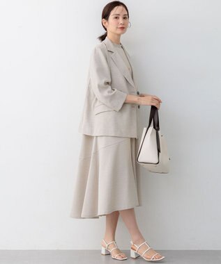 組曲 S 【先行予約】ライトリネンライク ワンピース ベージュ系