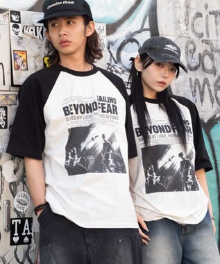  【ユニセックス着用ITEM/MLサイズ展開】ヴィンテージライクラグラングラフィックT（SS）