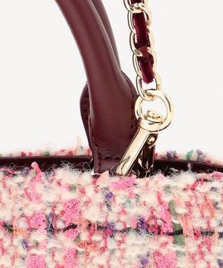 TOCCA 【ヨンア×大人百花コラボ】OPTARE BAG バッグ [コラボカラー]ピンクツイード