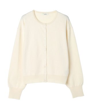 earth music&ecology ＵＶカット加工　ベーシックカーディガン Off White