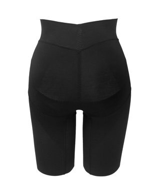 BRADELIS New York 【BRADELIS NewYork / 育尻STEP2・集めて寄せる】桃ソフトサポートガードル 1枚履き可能 補正 下着 ブラック