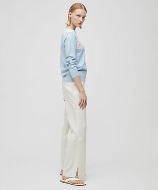 BEIGE， YUCCA / ストレートパンツ Ecru