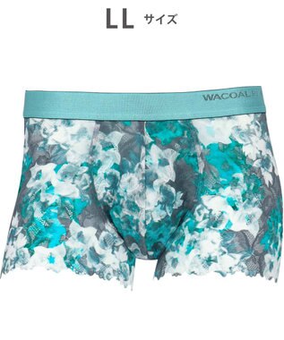 WACOAL MEN WACOAL MEN 【レースボクサー】 ボクサーパンツ フロント快適グラマラス 通気性 スカラ始末(裾部分) 前閉じ レース 下着 メンズ WT3826 /ワコールメン