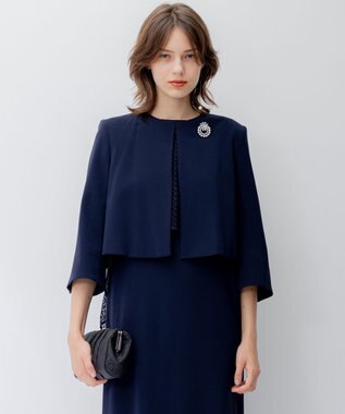 23区 【APPLAUDIR】ビジューパールブローチ シルバー系