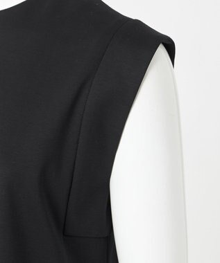 23区 【エステータ】スビンプラチナムポンチ ワンピース ブラック系