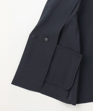 ANY SIS 【接触冷感・速乾・UVカット・洗える】スイートクール ジャケット ネイビー