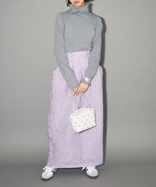 Green Parks ハイネックニット＋カシュクールニット Gray