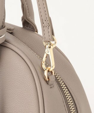 J.PRESS LADIES 【2way】ボストン ミニ バッグ ベージュ系