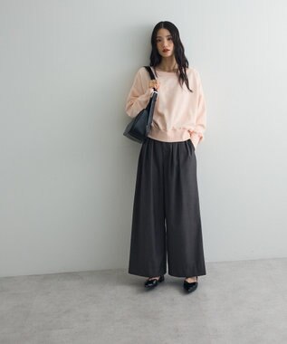 Green Parks オフショルスウェット Pink