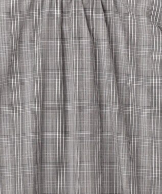 ANY L 【UVカット/抗菌防臭/速乾】エニィファンクション　フリルモックブラウス グレンチェック