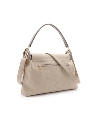 MioFIRANO バックル付きフラップトートバッグ 2WAY　FIRANO フィラノ GRAY