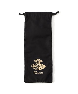 Chacott チュチュ半メッシュ巾着S ブラック