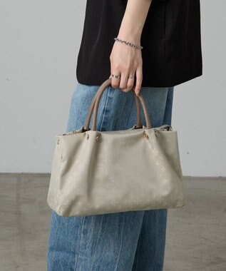 2025AW】三層2wayトートバッグ S(CE-1580) / russet