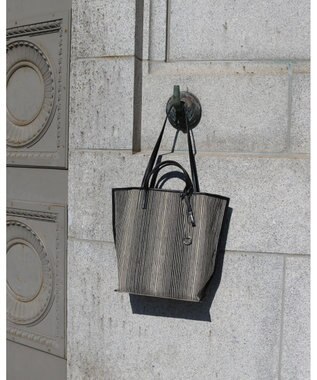 MORROW by thank 【A4サイズ収納可/軽量】VIVIAN MIDDLE ミックスストライプ