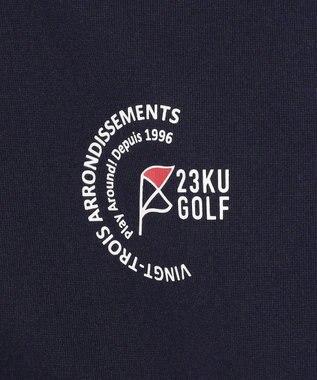 23区GOLF 【MEN】ダンボール フーディパーカー ネイビー系