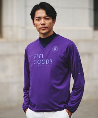 23区GOLF 【UNISEX】【ストレッチ/撥水/防風】マルチウェイスニード パープル系