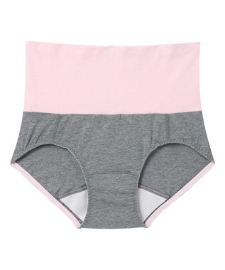 une nana cool 綿ベア天竺 カラーブロッキング サニタリーショーツ
