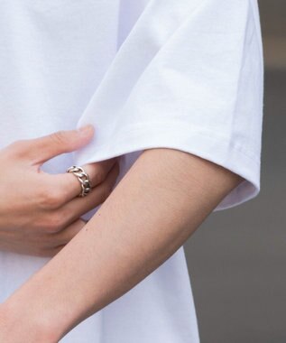 WEGO 【ユニセックス着用ITEM/SMLサイズ展開】別注BENDAVISワンポイントT（SS） ホワイト