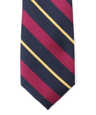 J.PRESS MEN 【定番】オーセンティックレジメンタル ネクタイ パープル系2