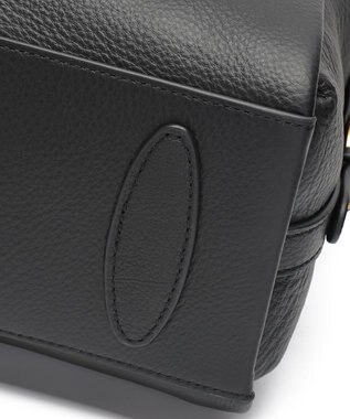 style code [Lyrss]牛革　ボストンバッグ ブラック