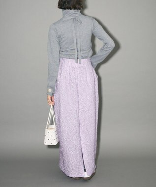 Green Parks ハイネックニット＋カシュクールニット Gray