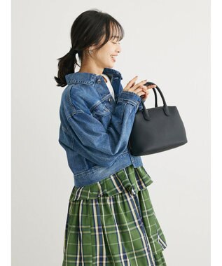 Green Parks ・ＳＵＧＡＲ　ＳＰＯＯＮ　チェックラッフルキャミワンピース Green