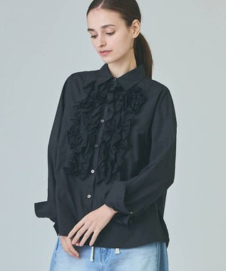 コサージュドレスシャツ