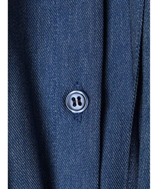 earth music&ecology デニムライクワンピース Blue