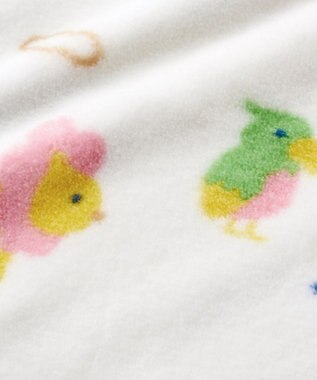 MIKI HOUSE HOT BISCUITS 【ミキハウス】 コットンスリーパー 白