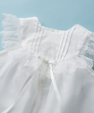 MIKI HOUSE HOT BISCUITS 【ミキハウス】【50-60cm】セレモニードレスセット【秋冬向け】【箱入】 白