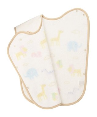 MIKI HOUSE HOT BISCUITS 【ミキハウス】 コットンスリーパー 白