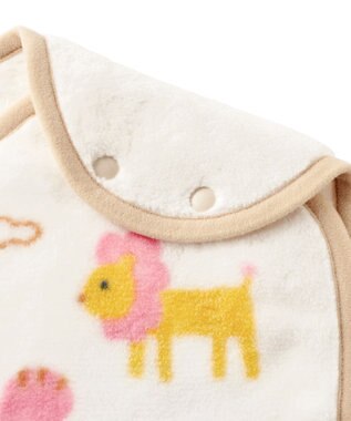 MIKI HOUSE HOT BISCUITS 【ミキハウス】 コットンスリーパー 白