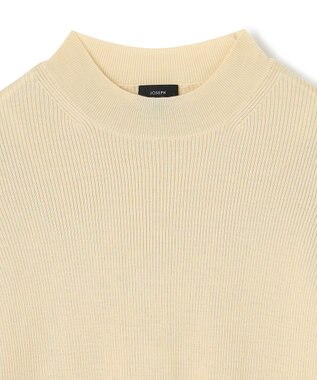 JOSEPH 【洗える】ウールリブ　ラウンドネックニット Pale Olive